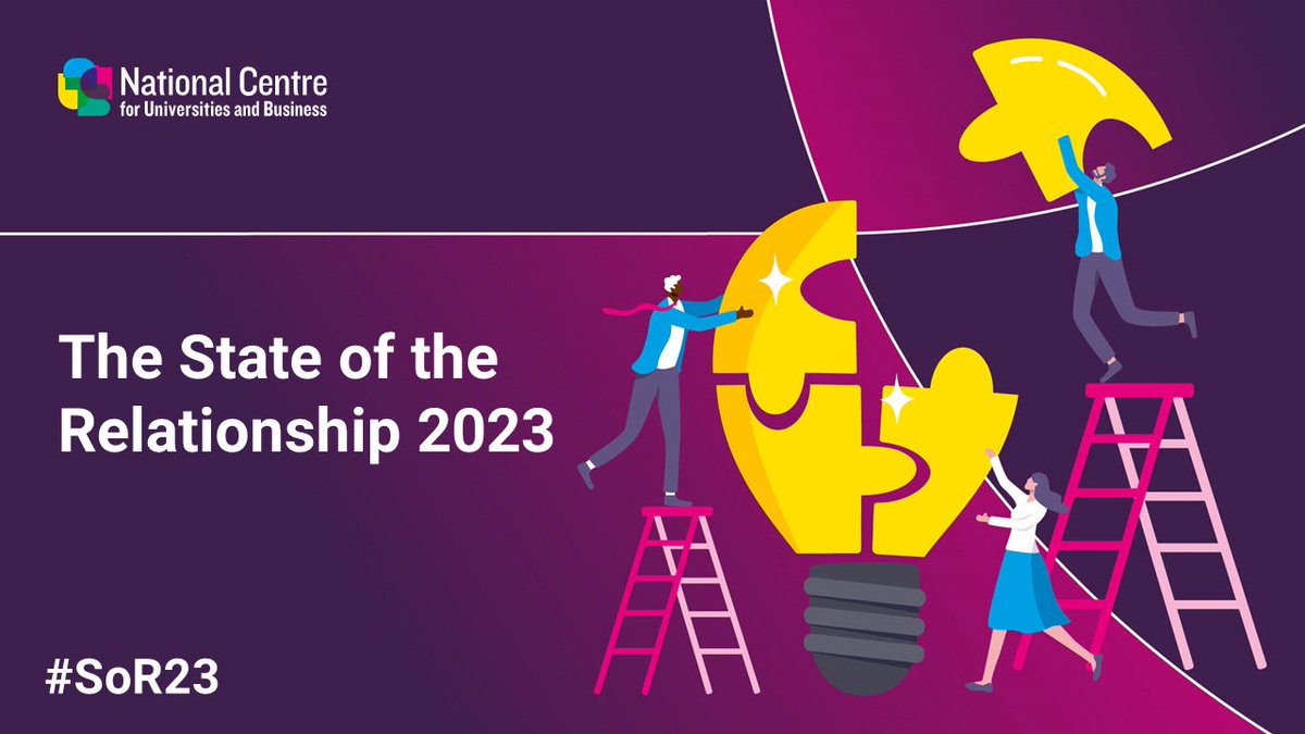 NCUBtweets's tweet photo. 📢NEW REPORT
Today we are publishing our flagship State of the Relationship Report 2023
The report reveals that the number of university interactions with businesses reached its highest level in 2021/22 since the pandemic
Read the report here ➡️ https://t.co/ymkWbfIzdT
#SoR23 https://t.co/PFSwRvsSxc