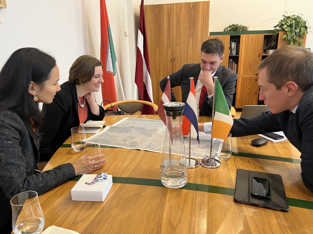 Thank you <a href="/GunarsAnsins/">Gunars Ansins</a> for the update on Liepaja’s development plans and for its 400th birthday celebrations while on our joint visit to Liepaja with <a href="/NLinLatvia/">Embassy of the Netherlands in Latvia</a> and <a href="/FrancijaLatvija/">France en Lettonie</a>! It is always great to meet in Liepaja!