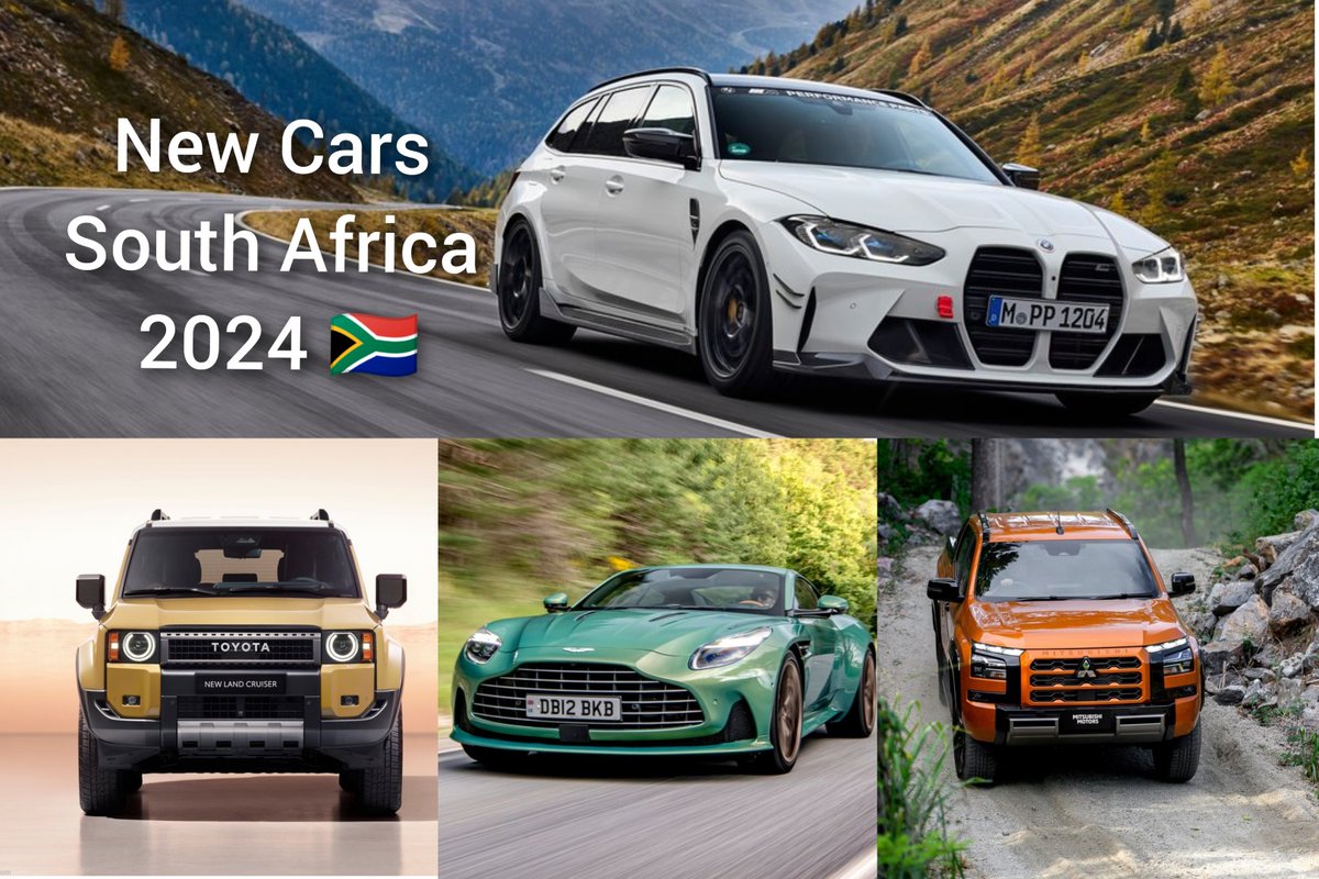 2024 is just around the next corner and exciting new cars are coming to South Africa! 🇿🇦 We have compiled a comprehensive list of all the new #cars you can expect to see on our roads next year. Let us know what you are looking forward to most! bit.ly/NewCars4SA2024