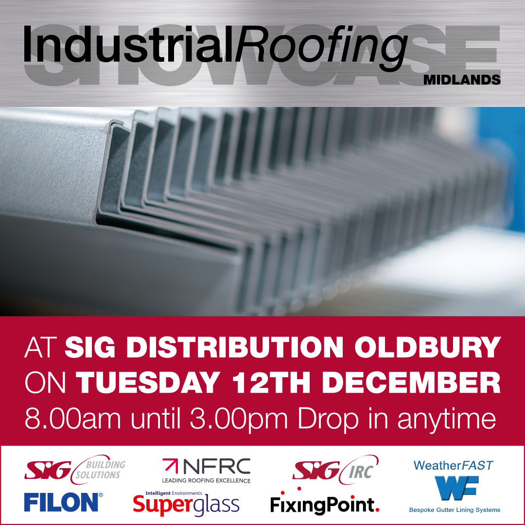 SIGBSol10's tweet photo. SIG Industrial Roofing Showcase

BIG DISCOUNTS, BIG PRODUCTS, AND FREE FOOD. YOU COMING?
SIG Distribution Oldbury Tuesday 12th December 8am - 3pm

We’ve got BIG contributions by: SIG Industrial Roofing SIG Building Solutions

🌐https://t.co/8gW9O906lD https://t.co/UGxEQqi6Br