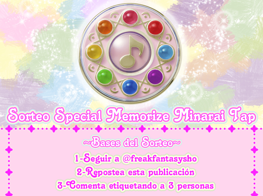 🎄~~ SORTEO NAVIDEÑO MAGICAL DOREMI ~~ 🎄

Sorteamos una preciosa Special Memorize del Minarai Tap de Magical Doremi, tiene luces y sonidos y recrea a la perfección canciones y sonidos!

1-Seguir a <a href="/freakfantasysho/">freakfantasyshop</a> 
2-Repostea esta publicación
3-Comenta etiquetando a 3 personas.