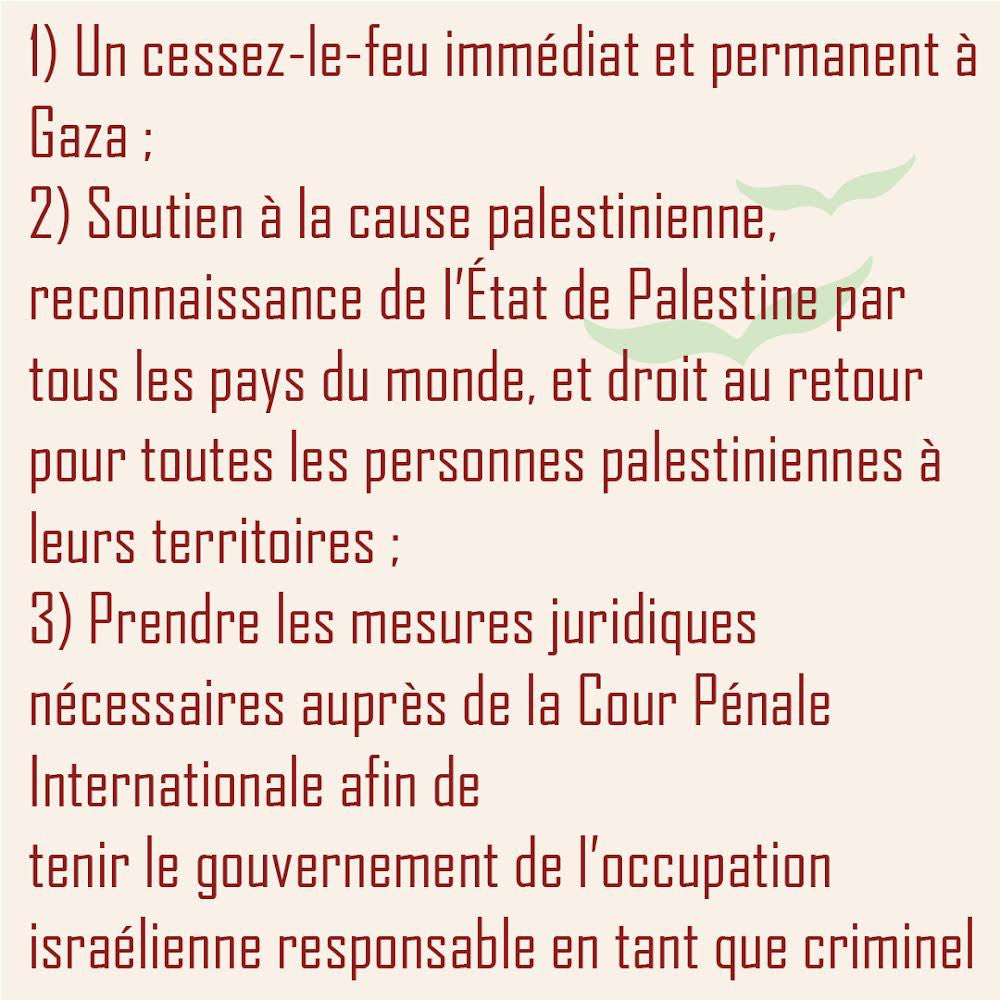 worldwideintifa's tweet photo. 2- La première déclaration

#ceasefire
#SaveGaza
#FreePalestine
#worldwideintifada https://t.co/VxN5Y8T3l2