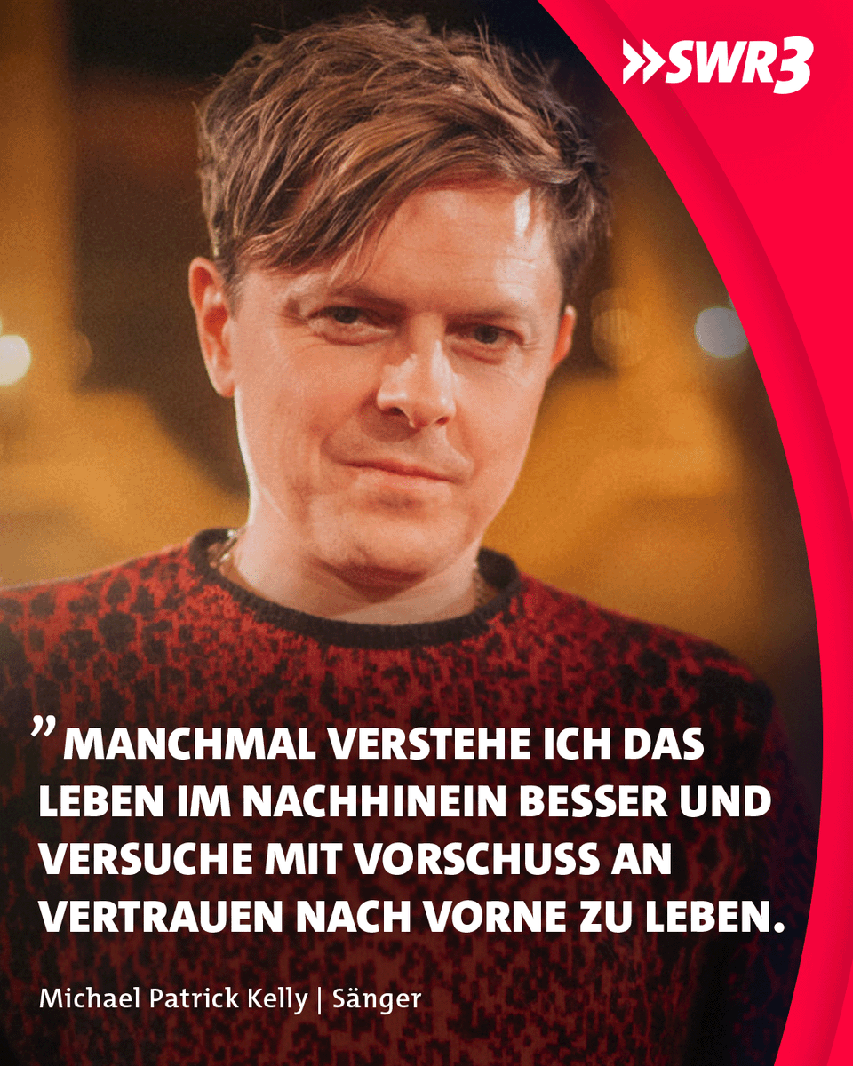 swr3's tweet image. Alles Gute, lieber @MPK_Official! 🥳 Der Sänger wird 46 Jahre alt. Habt ihr solche Momente in eurem Leben, wie von #MichaelPatrickKelly beschrieben, auch schon erlebt?