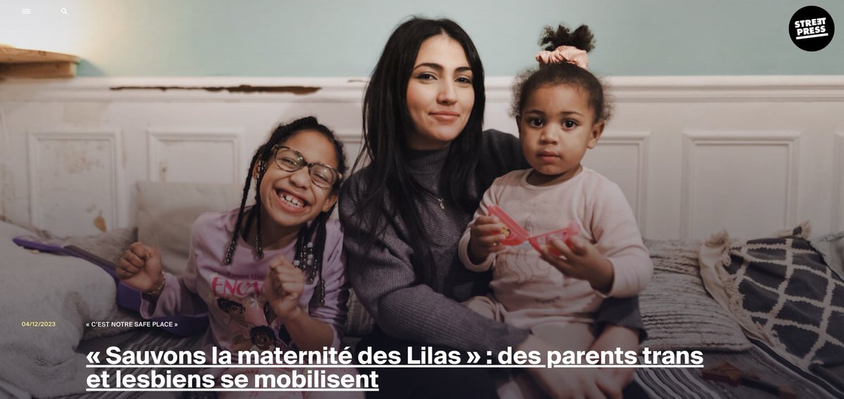 🎙 L'article de @hannelivictoire et @paulinegauer sur la maternité des Lilas était dans la revue de presse de @askolovitchC sur France Inter. 🔥 Pour (re)lire ce beau reportage ⬇️ streetpress.com/sujet/17016949…