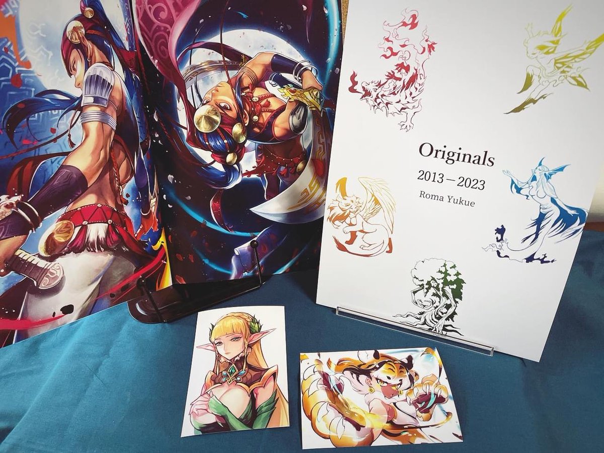 コミティア同様、ペーパースタンドやブロマイドの特典ももちろんあります! 