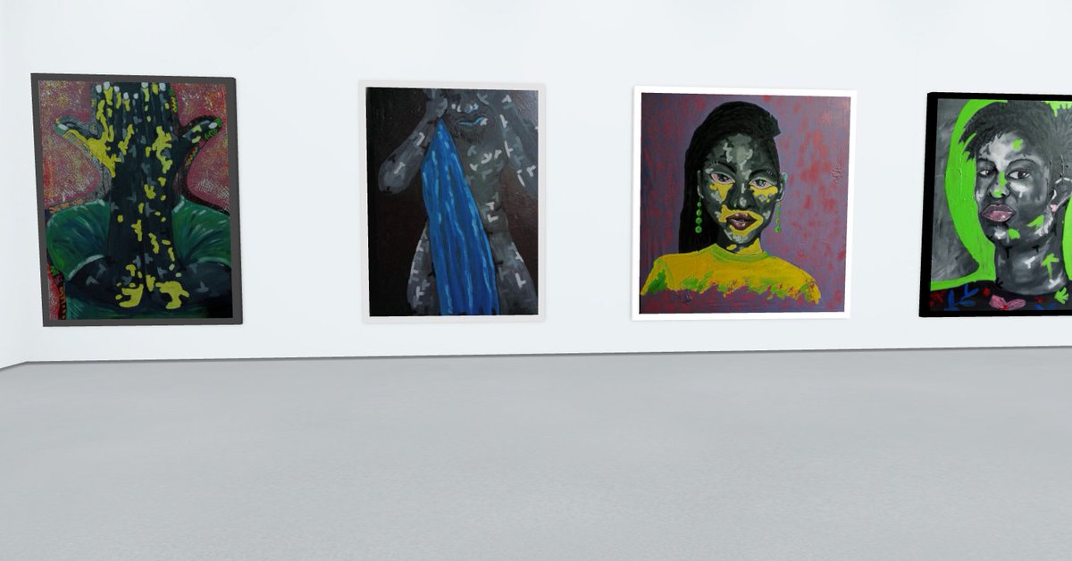 So Many Petals To Go an exhibition of selected acrylic paintings hosted by the Women Arts Museum Ghana is opening from 17th August to 1st October 2023. The exhibition is exclusively showcasing the works of Victoria Abena Keta in a virtual gallery  visit.virtualartgallery.com/keta/