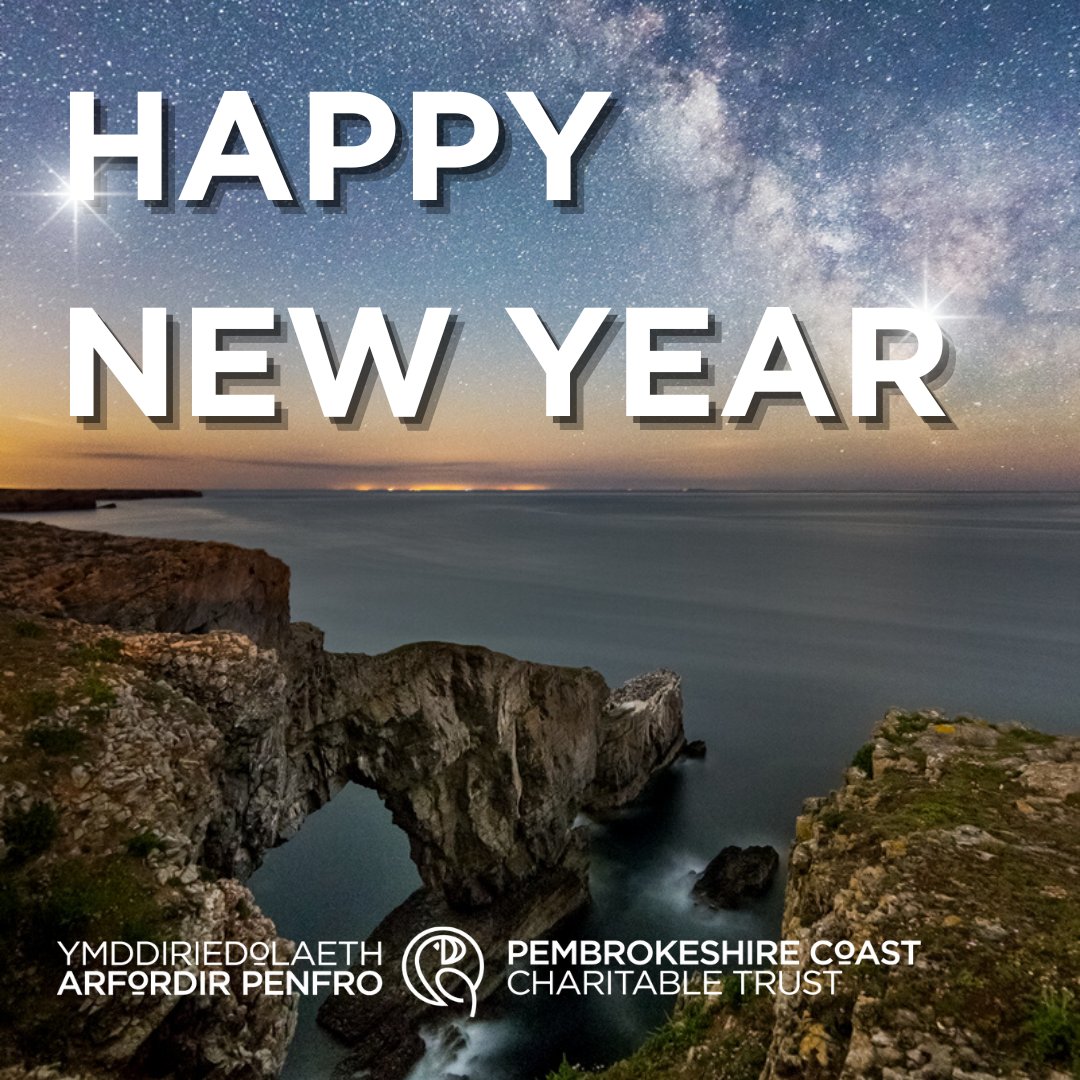Wishing our incredible supporters a year filled with joy, success, and endless possibilities! 📷 Happy New Year from all of us at Pembrokeshire Coast Charitable Trust! 📷📷 #NewYearWishes #Pembrokeshire #PembrokeshireCoastCharitableTrust #HappyNewYear