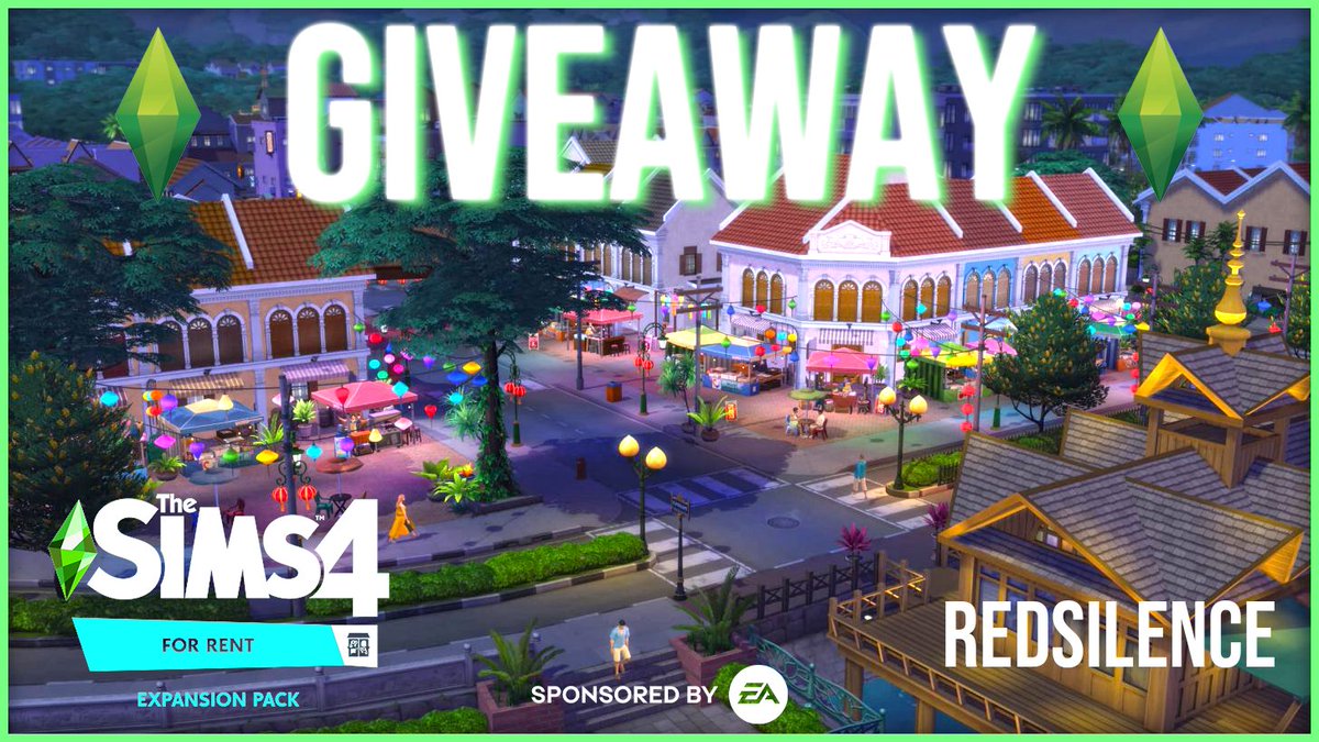 RedSilenceYt's tweet image. 🌟Sims 4 DLC Giveaway 🌟 (PC)

🎅How to join

✅Like and Retweet this Tweet
🙏Follow me on X (Twitter)
📲Go to gleam.io/oFolG/s4-dlc-g…

Prize: The Sims 4 For Rent Expansion Pack (Value: 40 USD)

Thanks to #EACreatorNetwork for providing me with keys

Ends 7th Dec 🎅| Good Luck!