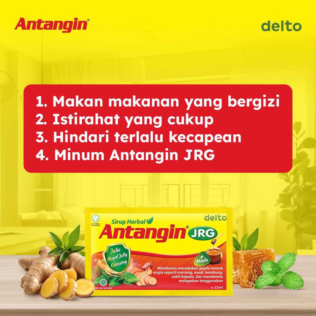 Antangin_IDN's tweet photo. Musim hujan gini, waspada masuk angin ya Bestie! 

Jangan lupa selalu sedia Antangin JRG biar masuk angin hilang, badan hangat, wes..ewes..ewes..bablas angine! 😁

#skipangin #antangin #antanginjrg #masukangin #musimhujan https://t.co/lF2hR0oPC1