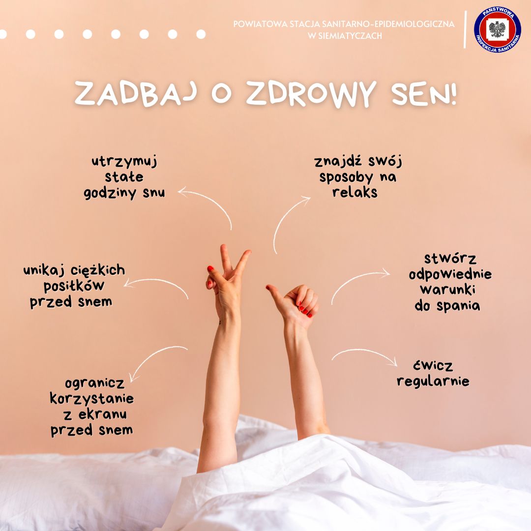 SiemiatyczePSSE's tweet photo. 💤Odpowiedni #sen ma ogromne znaczenie dla naszego zdrowia fizycznego i psychicznego, dlatego warto o to zadbać.
💪Pamiętaj, że #ZdrowySen to klucz do dobrego samopoczucia i efektywności w ciągu dnia. #HigienaSnu #Dobranoc https://t.co/iUnP6ZR0AY