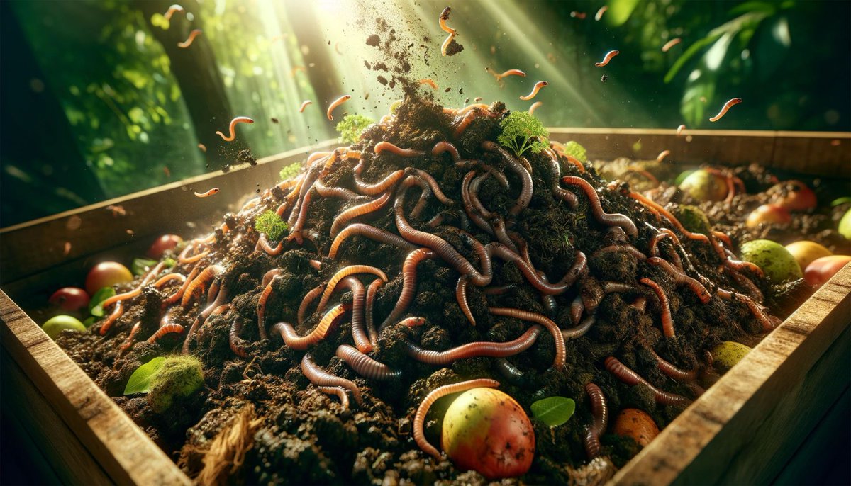 New Post: Vermicomposting Ventures: Worms at Work buff.ly/3Nc4h1S