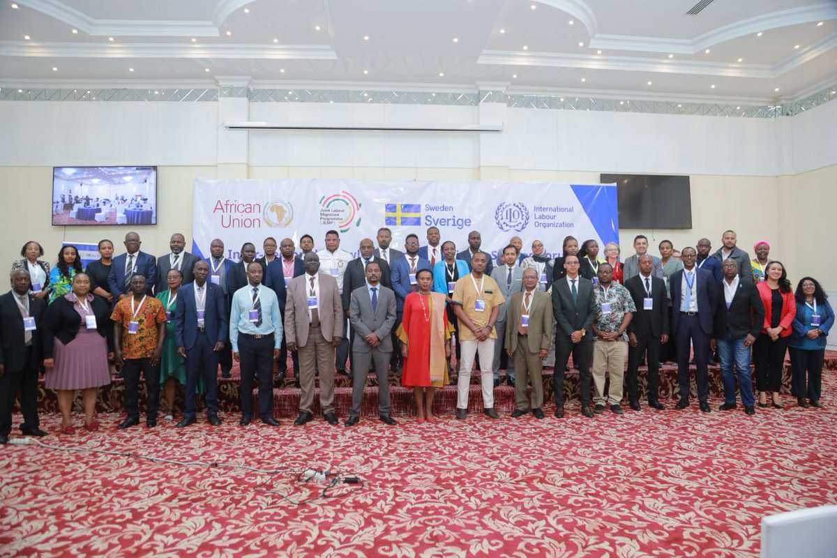 AddisIlo's tweet photo. In the opening, representatives of #ILO, #ITCU-Africa, #IOE and Govt. of Ethiopia emphasised the need for decent work to advance collective and sustainable development and how social dialogue and peer learning remains at the heart of this process. https://t.co/IroLCKQcqY