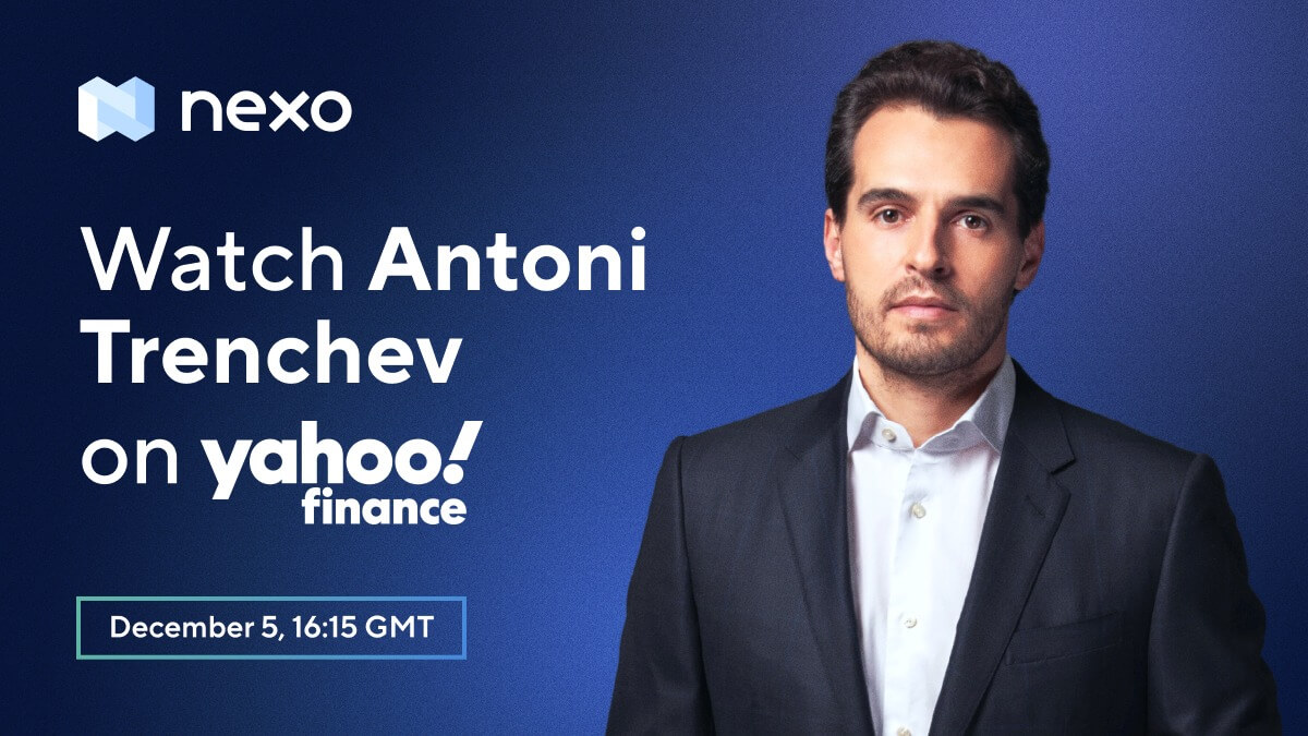 Later today @AntoniNexo will join @RachelleAkuffo & @AkikoFujita for an insightful interview. Topic? Have you seen the charts lately? Tune in! 🗓️ December 5, 16:15 GMT on @YahooFinance