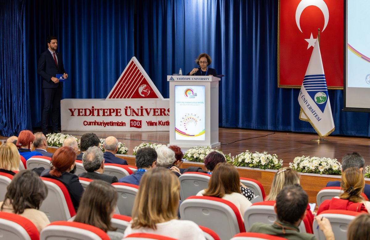 YeditepeUni's tweet photo. We take pride in hosting the Higher Education Session on Fostering IB Recognition in Türkiye with various rectors, academics, administrators, and esteemed participants from all over the world at Yeditepe University. We express our gratitude to all our distinguished guests + https://t.co/Mq4SEIfSlo