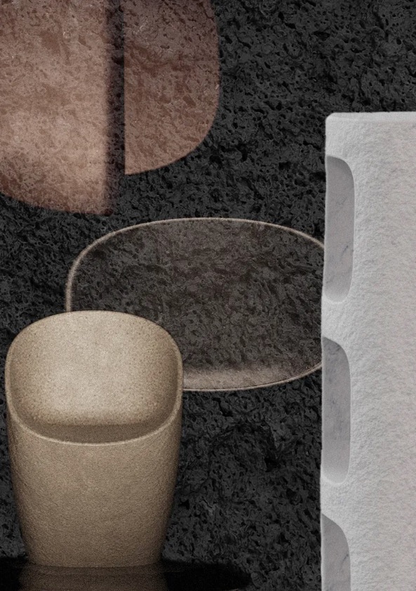 THEFARMparis's tweet image. 🕳 #DesignFocus : Vincent Van Duysen’s stone furniture explores sensuality and culture
♟ Rosa Bertoli via @wallpapermag 
••• wallpaper.com/design-interio…