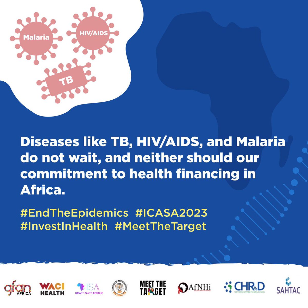 @CWGH1 @GlobalFund @CHReaDKenya @SAHTACtweets @GFAN_Africa @AfNHi_Tweets @WACIHealth @Fahe_K @QueerSpacKe @WanjikuMerci @Gloriamululu @jngangaaa @its_qario @icasa2023 In the face of diseases like TB, HIV/AIDS, and Malaria that show no patience, let's stand united in our dedication to health financing in Africa.
#EndTheEpidemics #ICASA2023 #InvestInHealth #MeetTheTarget
#HealthForAll 
@GFAN_Africa
 @CWGH1  @GlobalFund @CHReaDKenya @SAHTACtweets