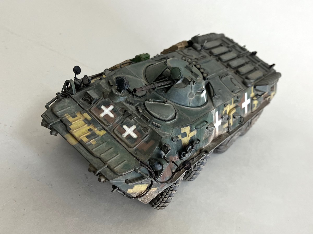 nekomanmaok's tweet photo. BTR-80くん画像 その3
#戦車模型 #scalemodels #模型戦車道 #BTR80 #TRUMPETERMODELS https://t.co/T0JJrvAwbJ