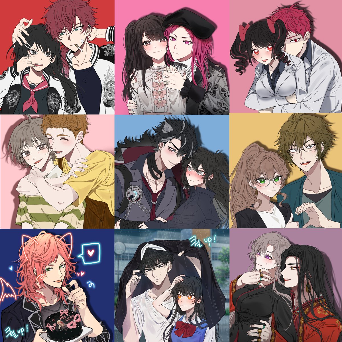 빰뿌르빰 커미션계 tweet media