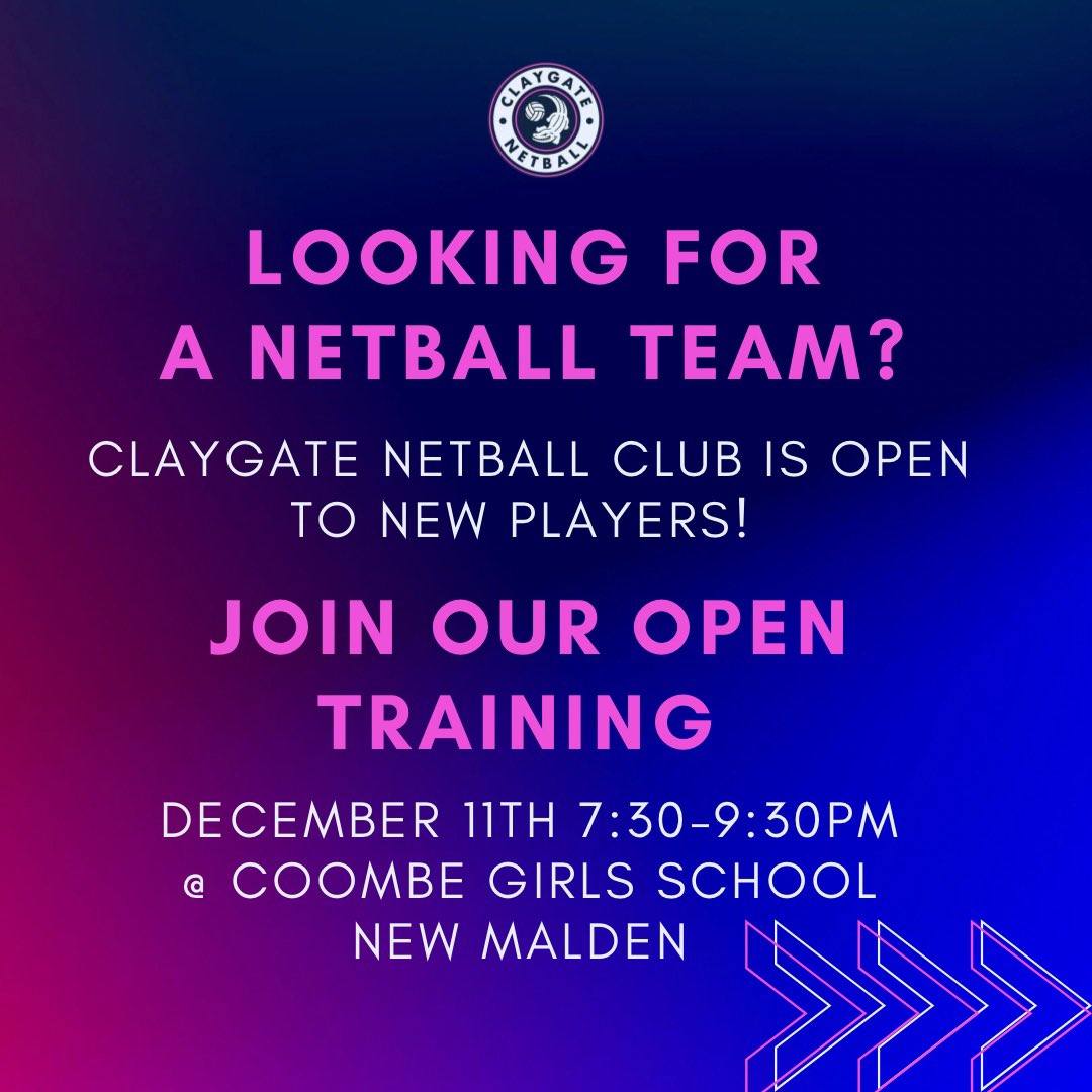 Claygate Netball tweet media