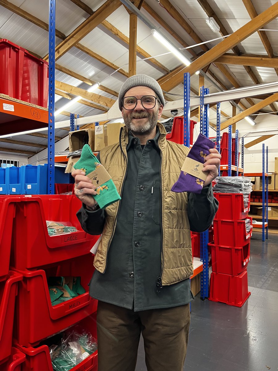 Can't find the right sock present for the special curlew lover in your life? Look no further. These fine folk at @hebtroco have it all sewn up - and all profits going to @curlewaction Thank you Ed and gang! hebtro.co/product/curlew…