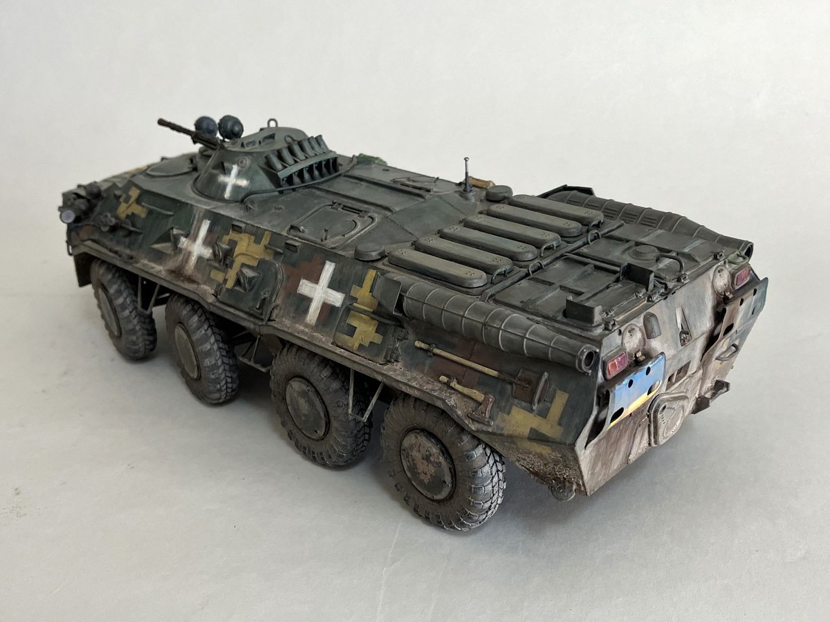 nekomanmaok's tweet photo. BTR-80くん画像 その3
#戦車模型 #scalemodels #模型戦車道 #BTR80 #TRUMPETERMODELS https://t.co/T0JJrvAwbJ
