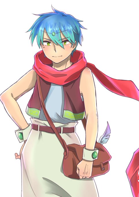 めったに描かない青年がでてきました 