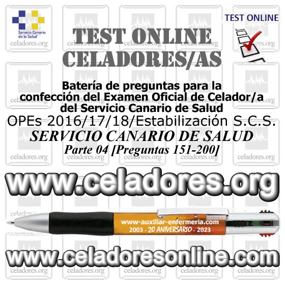 Nuevo Test Online Batería de preguntas Celadores del Servicio Canario de Salud - Parte 4... GAkxYw2WsAAXUCl?format=jpg&name=small