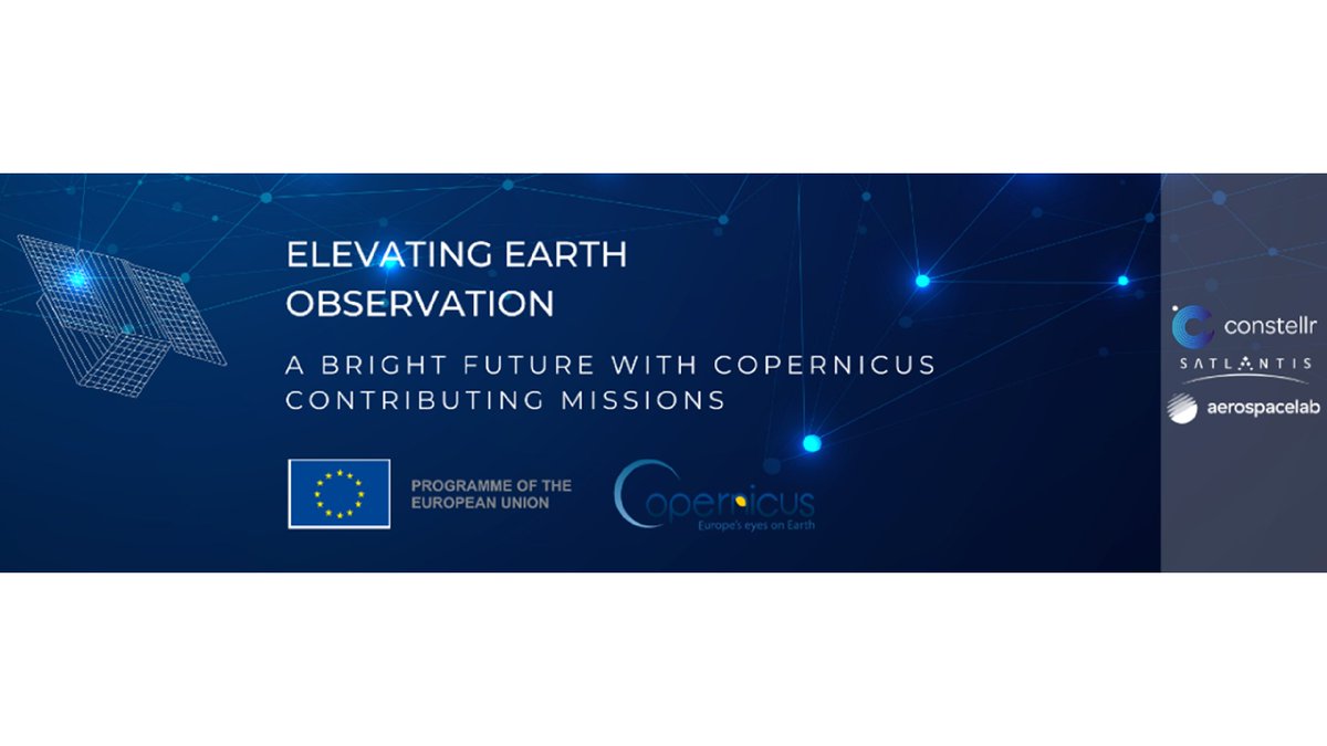 YEESS_Syndicate's tweet image. Throughout @CopernicusEU, the collaboration between @ESA, @EU_Commission, and European #NewSpace players like @aerospacelab_, @constellr, @satlantis_, is fostering innovation & growth for Earth Observation
➡️Let's elevate #EO and unlock its full potential: t.ly/zqJT4