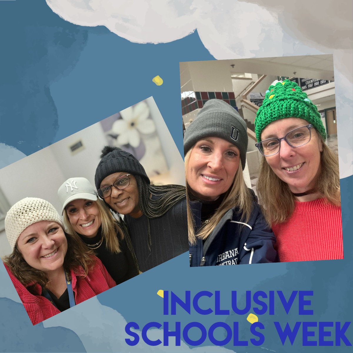 DRLJChambers's tweet photo. @FCPSMaryland #HatsOfftoInclusion Day supporting #Inclusion @UHS_FCPS #FCPSWeBelong #ISW2023 #InclusiveSchoolsWeek #DrawMeIn https://t.co/ugD4LwV5DI
