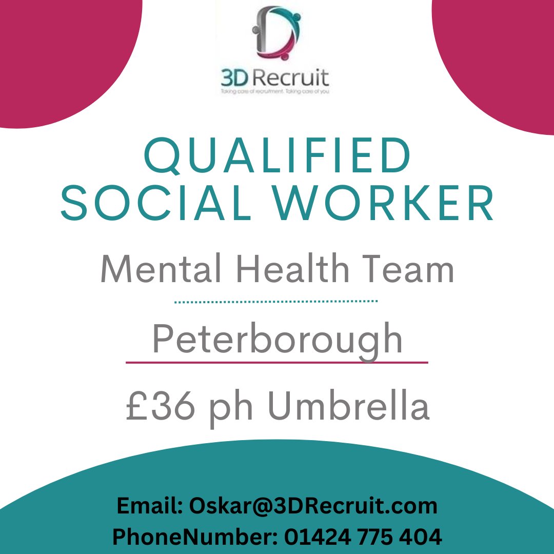 3D Recruit Social Work tweet media