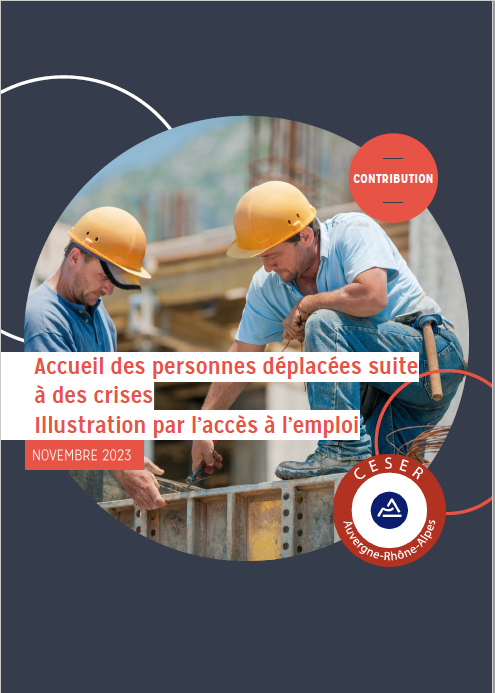 📥Le rapport est en ligne ! 

Accueil des personnes déplacées suite à des crises - illustration par l'accès à l'emploi

👉A retrouver sur le site du <a href="/ceseraura/">CESER Auvergne-Rhône-Alpes</a> : ceser.auvergnerhonealpes.fr/avis-et-contri…