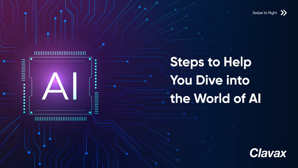 Clavax's tweet image. Are you ready to embrace the future of innovation?
#ai is everywhere enabling businesses to unlock game-changing results!

Learn how Clavax can help you become a part of the AI revolution.
clavax.com

#AIArtCommuity #AIphoto #ArtificialIntelligence #Businesses