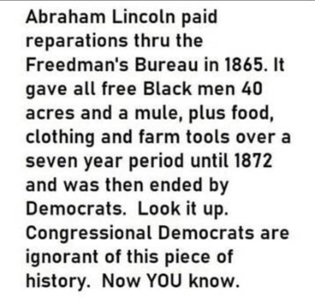 TheEXECUTlONER_'s tweet image. Reparations paid — to actual people who were slaves. 

Next!