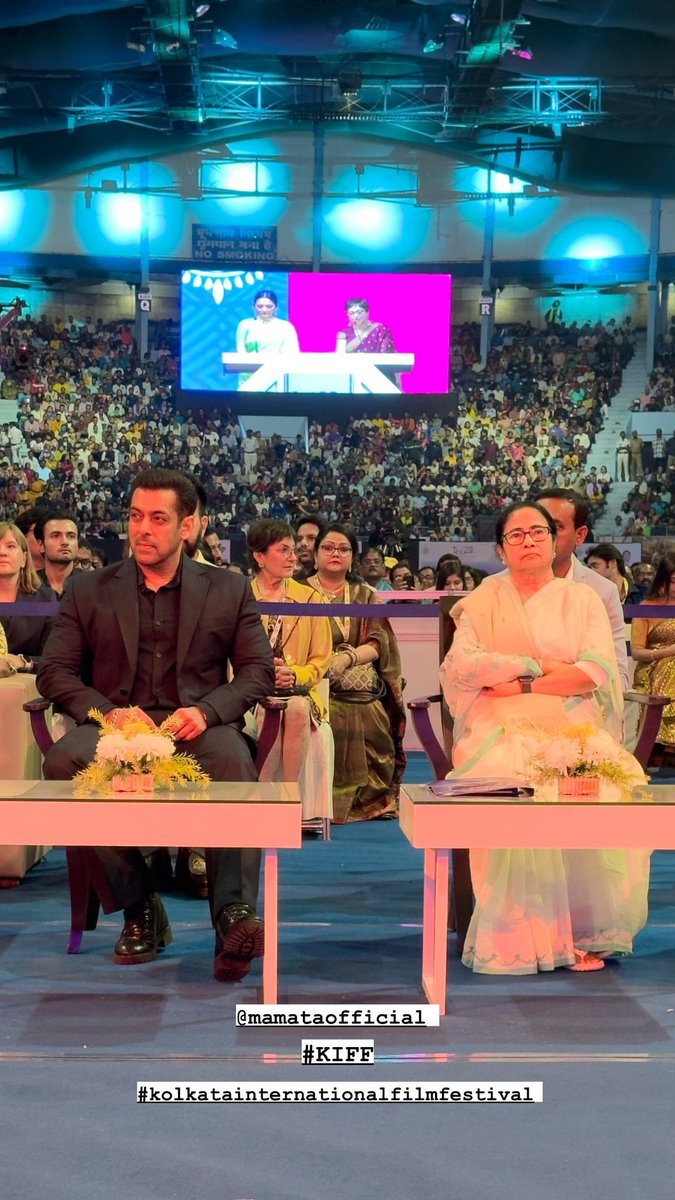 TIGER Of Bollywood With West Bengal CM Mamta Banerjee

#SalmanKhan #InternationalFilmFestival