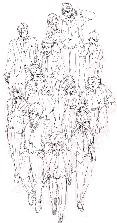 3時間で結構描けるもんやな 
