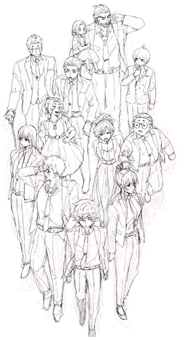 3時間で結構描けるもんやな 