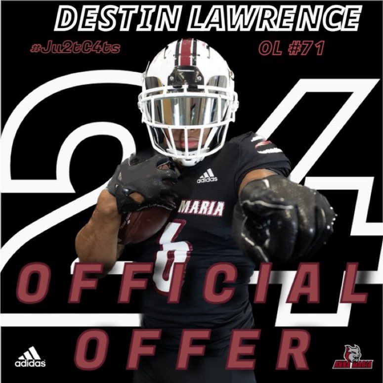 I’m blessed to receive an official offer from  Anna Maria College
#AGTG
<a href="/CoachRConrad/">Richard Conrad 🥞</a> 
<a href="/coachwesbrough8/">Wes brough</a> 
<a href="/sean_eckDLC/">Sean Eck</a> 
<a href="/CartierJ26/">Coach LJ</a> 
<a href="/PineRidgeFB/">2024-'25 Pine Ridge High Football</a> 
<a href="/PineRidgeFlagFB/">Pine Ridge Flag Football</a> 
<a href="/coachpoyner/">Coach Eric Poyner</a>