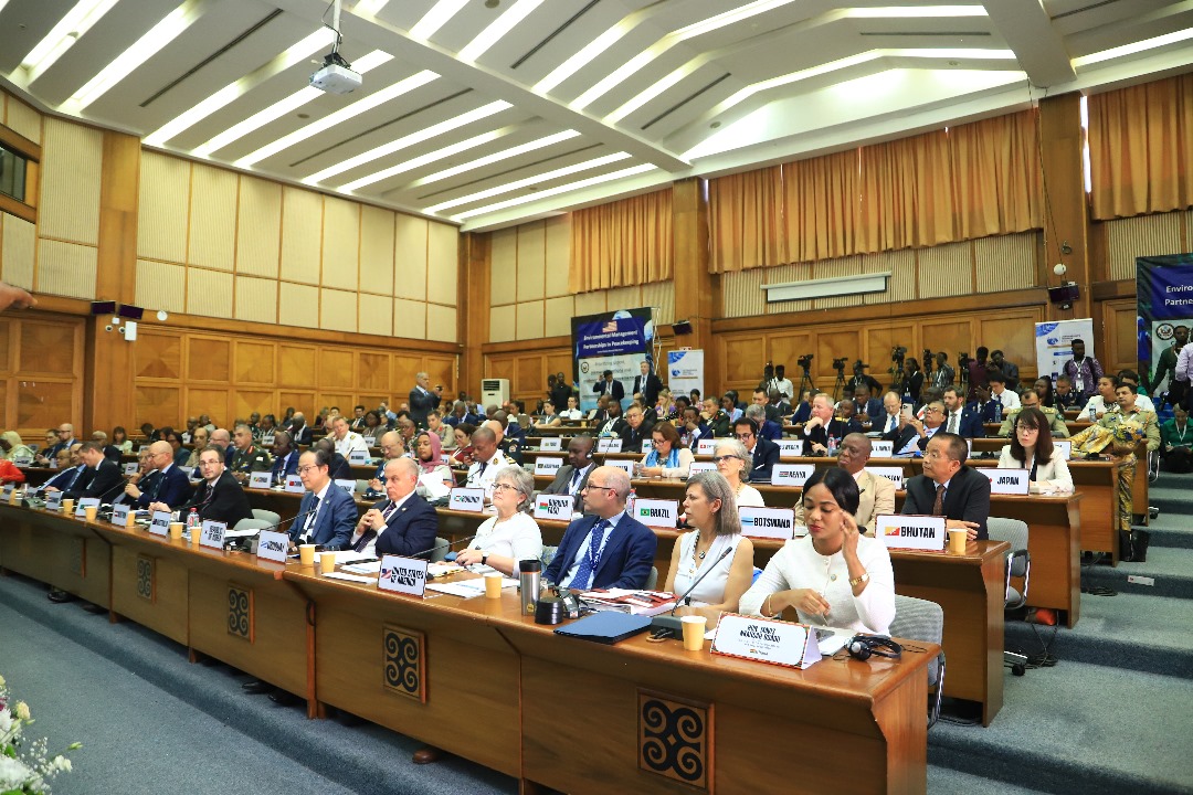 un_pkm23_gh's tweet photo. #Ongoing 🇺🇸United States- Hosted Side Event on Environmental Management Partnerships in Peacekeeping- @USEmbassyGhana 
@UNPeacekeeping
@UNinGhana
@UN
#PKMinisterial2023 https://t.co/N0vabdhF6a