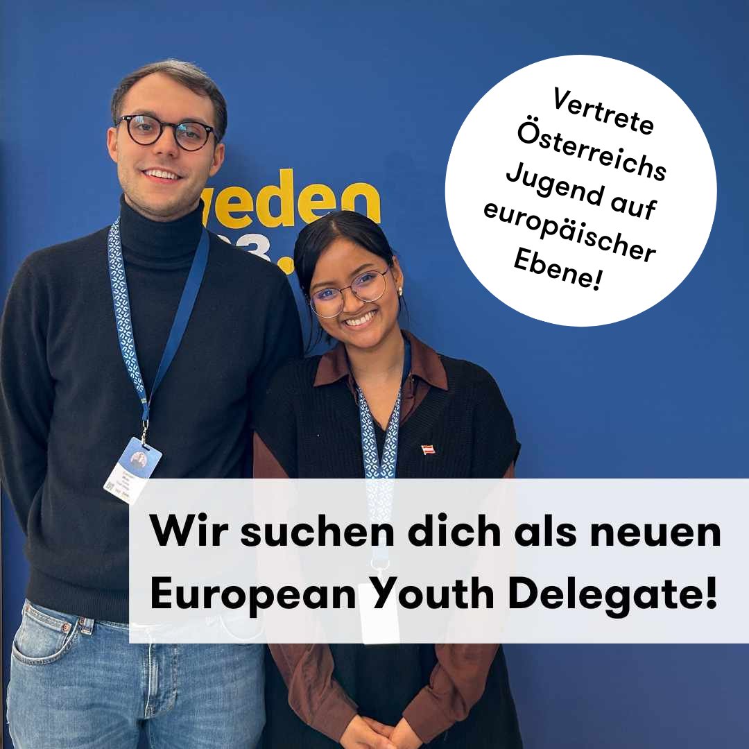 _BJV_'s tweet photo. Wir suchen einen neuen European Youth Delegate (m/*)!

Du setzt dich leidenschaftlich für die Interessen von jungen Menschen ein und vernetzt dich gerne mit Jugendlichen aus anderen Ländern? Dann melde dich bei uns! 🇪🇺

📢 https://t.co/Hm8kHAZkSN https://t.co/klL35WjAX2