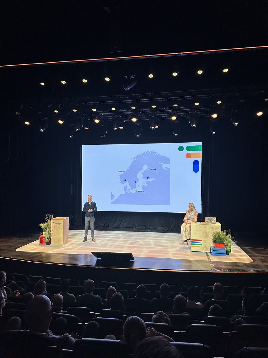 mariusmatonis's tweet photo. “Exciting day at #GenerativeAILive in Oslo! Just explored what’s possible with @Google’s tech in the keynote. 🌟

Looking forward to the breakout sessions:
🔸 Transforming businesses with #GenAI
🔸 Practical applications for innovation
#GoogleCloud #AI #OsloTech #GenAILiveNordics https://t.co/EQ3MuElSd7