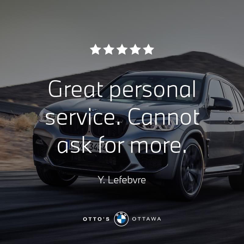 A big shoutout to all the clients who took the time to leave positive reviews for Otto's BMW! Thank you for choosing us.