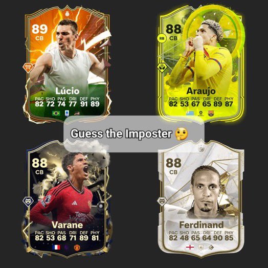 Guess the fraud 🤔 Here is a clue for you guys! The player has 82 pace 😅