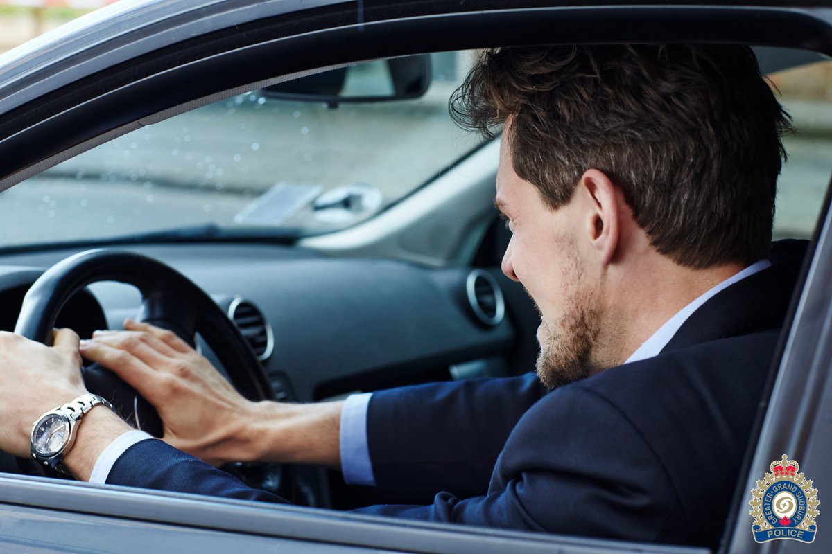 SudburyPolice's tweet photo. We all have bad days. That's no excuse to take your frustrations out on the road. Tailgating, cutting other drivers off, obscene gestures, speeding - aggressive driving is no joke. Before you get behind the wheel, take a deep breath. Calm down. Put safety first. #SafeDrivingWeek https://t.co/3XXF2kPKVa