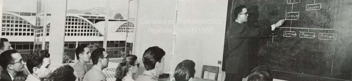 CaracasRetro's tweet photo. #DíaProfesorUniversitario https://t.co/g7H9iQbUPq 
Imagen de una recién inaugurada aula dentro de  la Ciudad Universitaria de Caracas, junio 1955. #UCV
Revista Shell https://t.co/5MZf4cVSzp