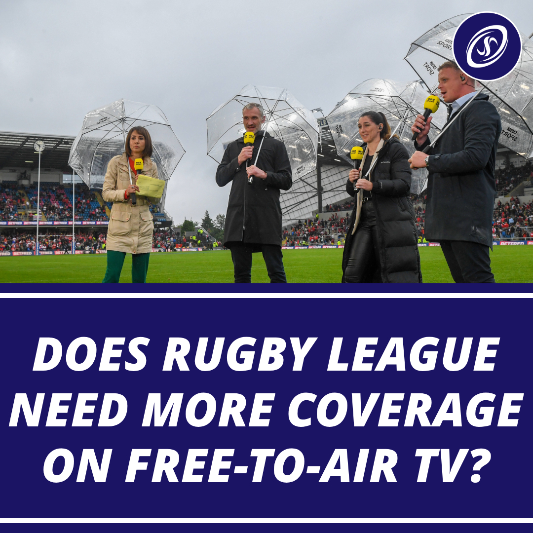 SeriousAboutRL's tweet photo. Does Rugby League need more coverage on free-to-air TV? https://t.co/w8S0HooF2z