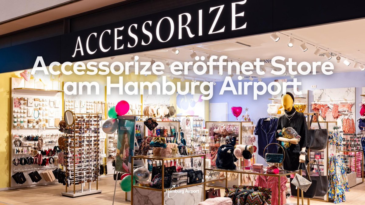Modische Accessoires für jeden Anlass: von Klassikern bis zu Must-Haves der Saison @Accessorize eröffnet Store am Hamburg Airport. hamburg-airport.de/de/unternehmen…