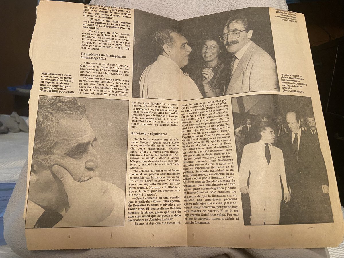 Cuando entrevisté al Gabo