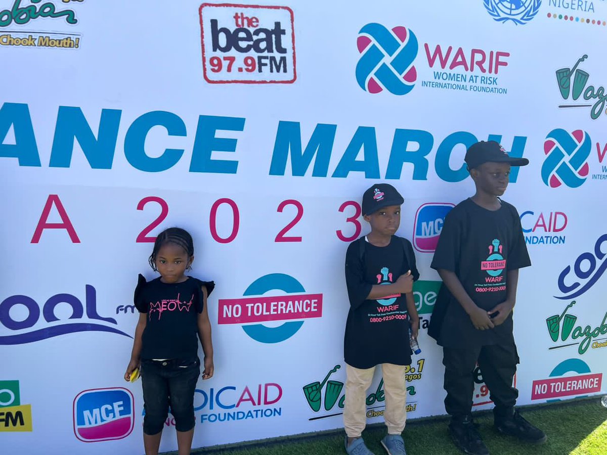 WARIF_NG's tweet photo. Young warriors, proving age is no barrier to courage. Marching boldly, they declare a future free from oppression, rape, violence where every voice, regardless of age, are part of the chorus of change.
Location: Abuja

#16DaysToEndGBV #NoMeansNo #NoTolerance #NTM2023 https://t.co/9zLPlcAGyB