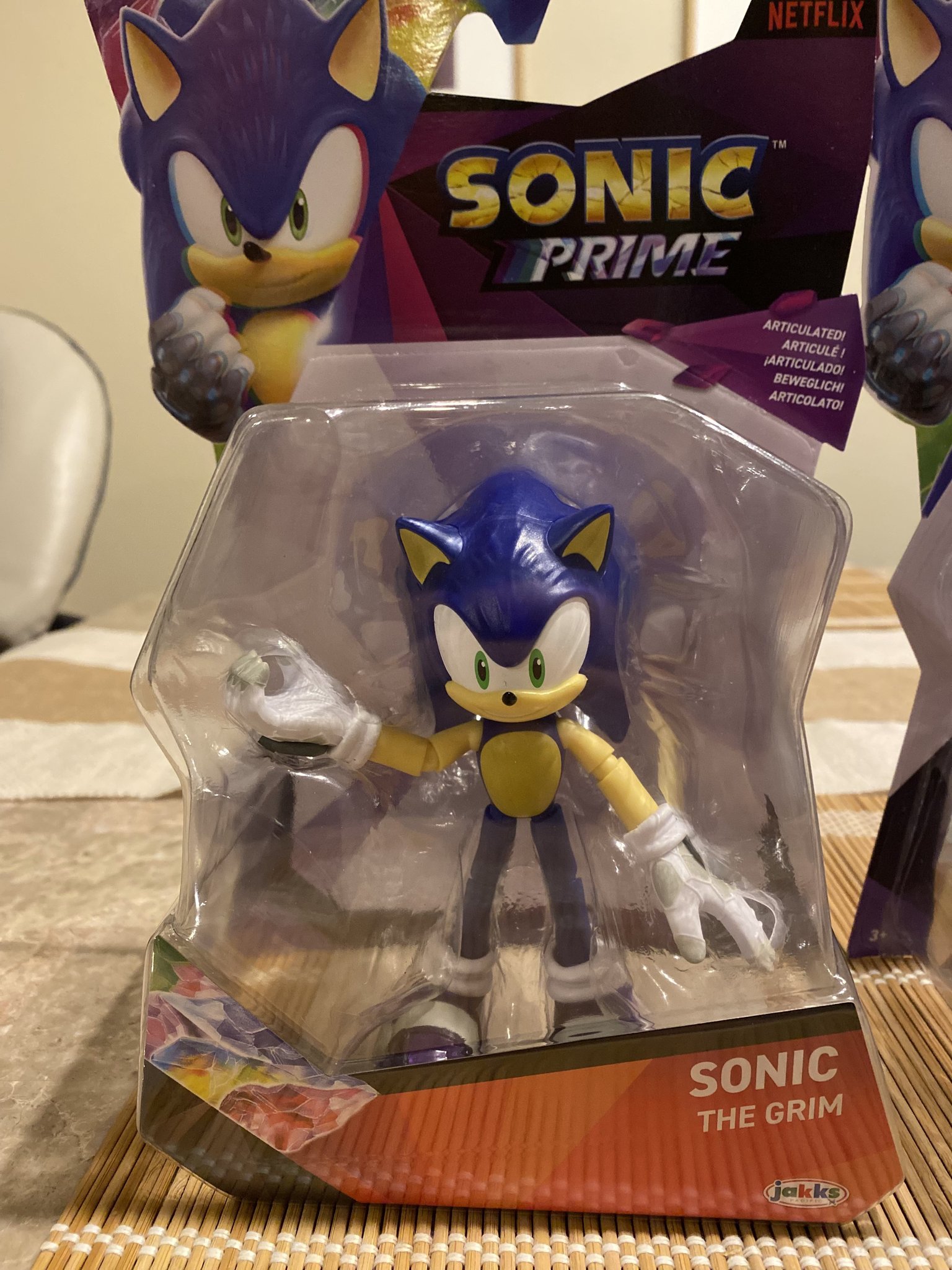 Sonic The Hedgehog Prime Collectible Figures Knuckles, Sonic Metal