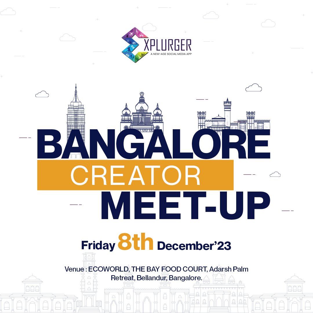 Are we there yet???? SOON!!👂 We’re hitting the chillest vibes with our next meetup in BANGALORE🎊 We’re so excited to meet you guys🤩 Date: Dec 8, 2023 (FriYAY) Venue: Ecoworld, Bellandur Time: 8 PM Check out previous meet-ups here👇🏼 iOS: apple.co/2r7PUEV Android:…